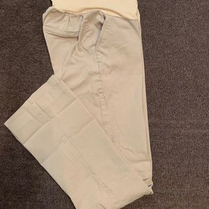 MATERNITY Khaki Boot Cut Pants